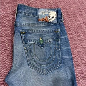 True Religion Jeans Men's Ricky VINTAGE straight